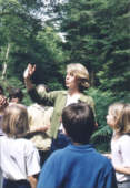 [Photo 18 : Visite de la fort avec Delphine]